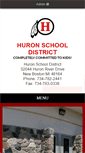 Mobile Screenshot of huronschools.org